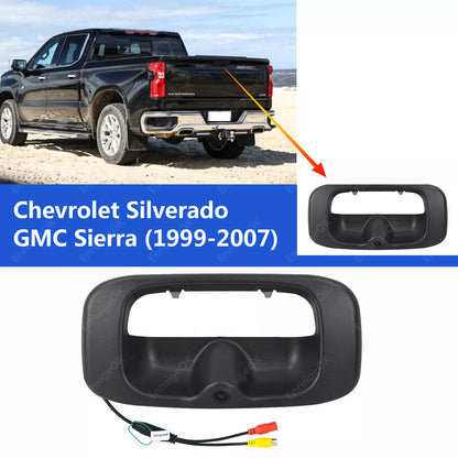 For (1999-2007)Chevy Silverado GMC Sierra Tailgate Handle with Backup Camera Kit