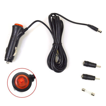 12V DC Car Charger Power Suppy Cable Cord Cigarette Lighter Plug 5.5mm x 2.1mm