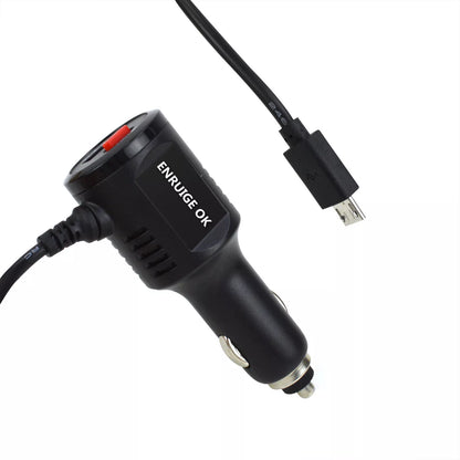 Cigarette Lighter Power Cable for Dash Cam With Charging Lead and on off Switch