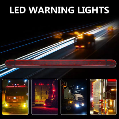 12LED Car Rear Tail Light Side Marker Indicator Warning Light Waterproof DC 12V