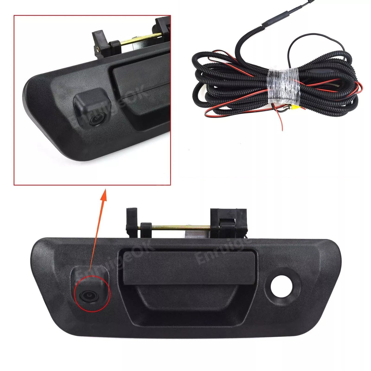 Tailgate Handle Rear View Backup Camera for Nissan Navara D23 NP300 2015-2018