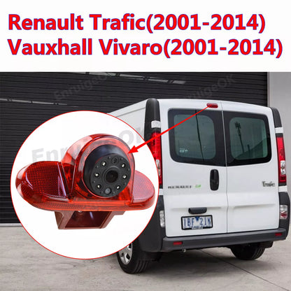 Brake Light Rear View Reverse Camera Kit For Renault Trafic Vauxhall Opel Vivaro