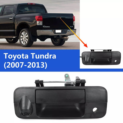 Tailgate Handle Backup Camera for Toyota Tundra 2007-2013 +4.3" Mirror Monitor