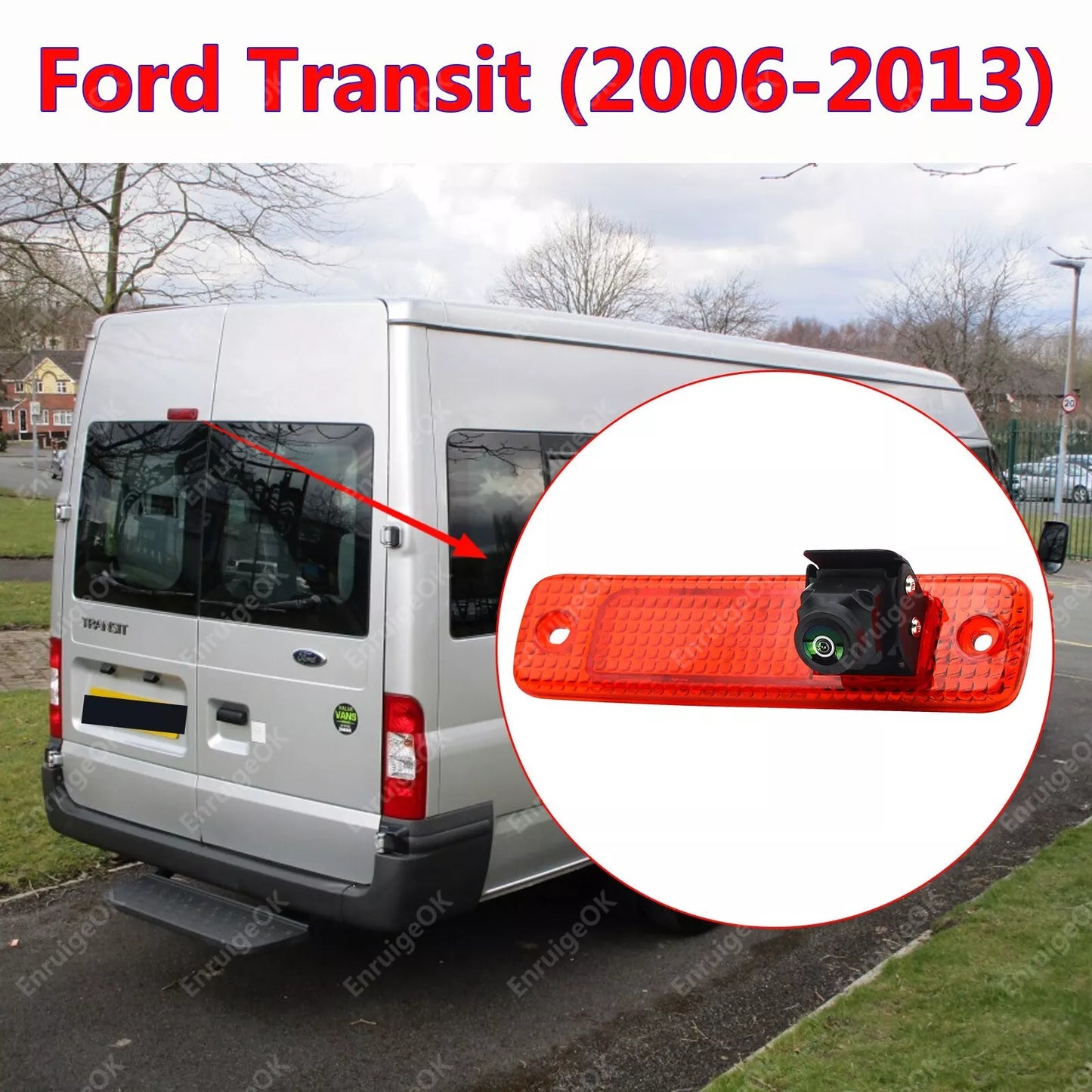 3rd Brake Light Reversing Camera for FORD Transit Van 2006-2013