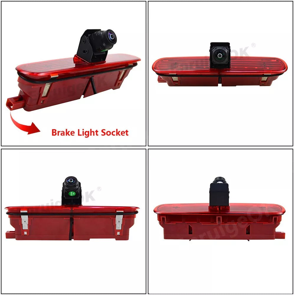 Rear Brake Light Reversing Camera for Fiat Doblo Vauxhall Combo (2010-Onwards)