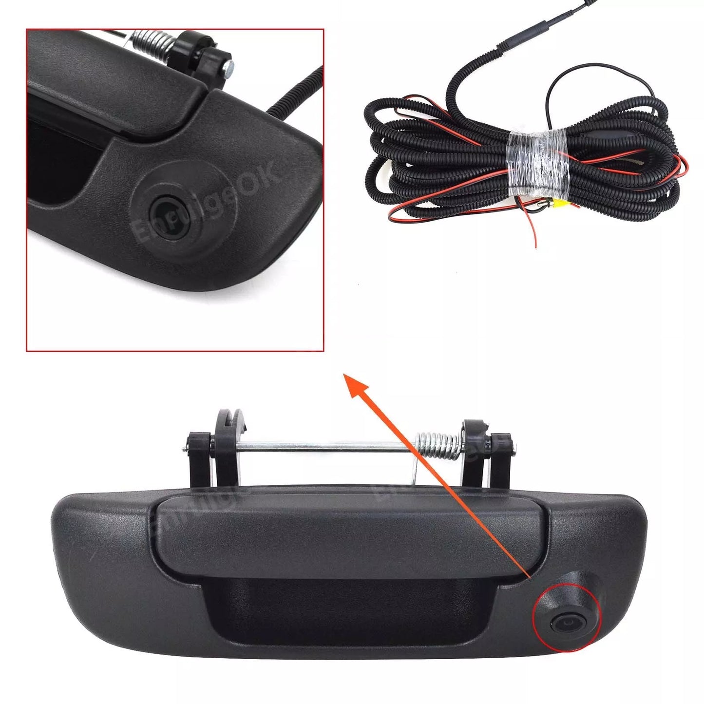 Tailgate Handle Rear View Backup Camera for Dodge Ram 1500 2500 3500 2002-2008