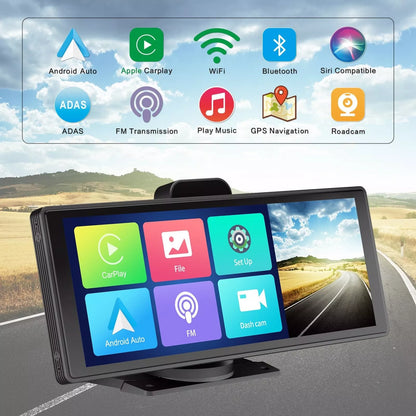 9.3Inch HD Touch Screen Car Radio Portable Car Stereo Apple CarPlay Android Auto