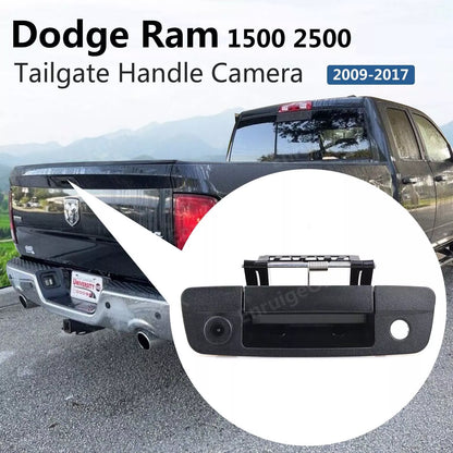 For Dodge Ram 1500 2500 Tailgate Handle Backup Camera + 7" Monitor Kit