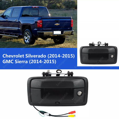 For 2014-2015 Chevy Silverado GMC Sierra Tailgate Handle Backup Camera Kit