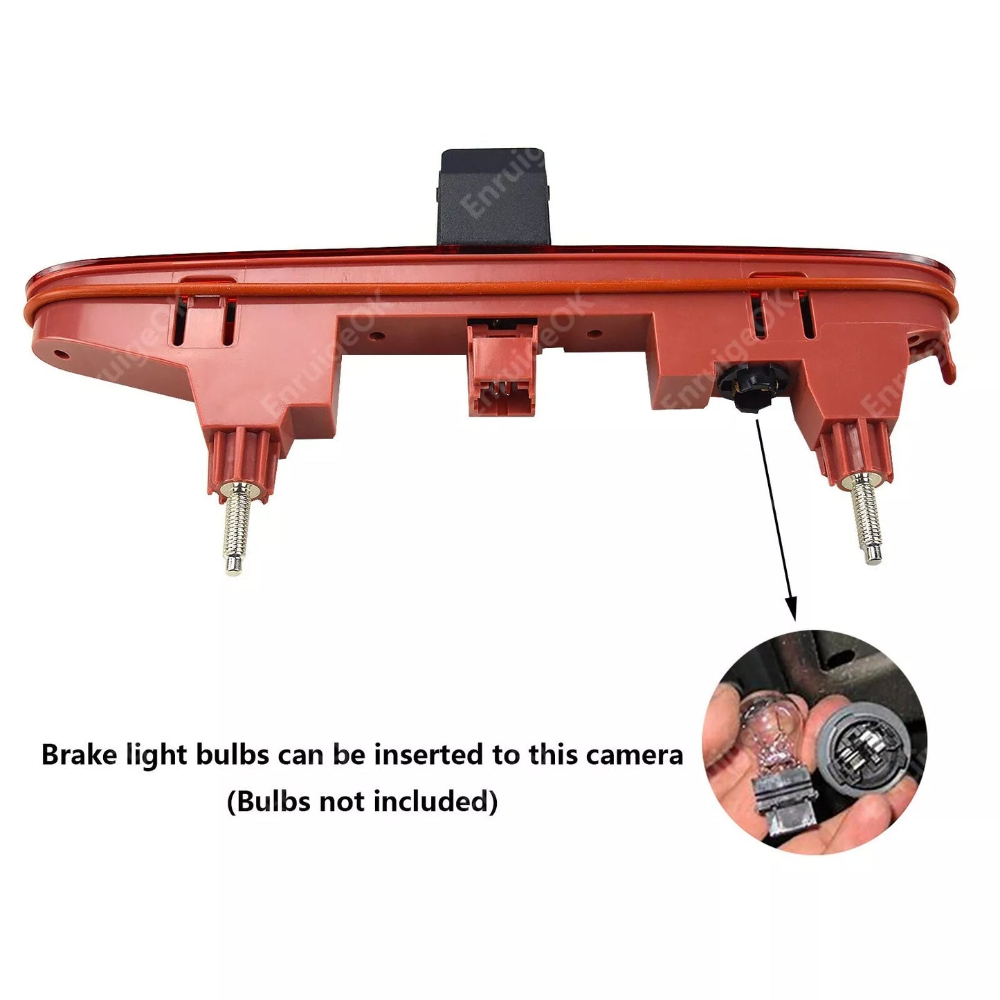 Brake Light Rear View Camera for Citroen Berlingo Peugeot Partner + 7'' Monitor