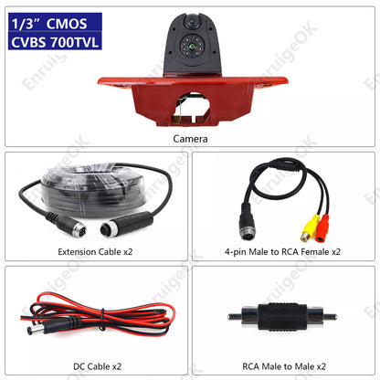 Rear Brake Light Reversing Camera for Peugeot Expert Citroen Jumpy Toyota ProAce