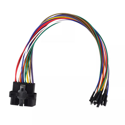 16 Pin Male to Female OBD2 OBDII Extension Cable Car Diagnostic Extender 30cm