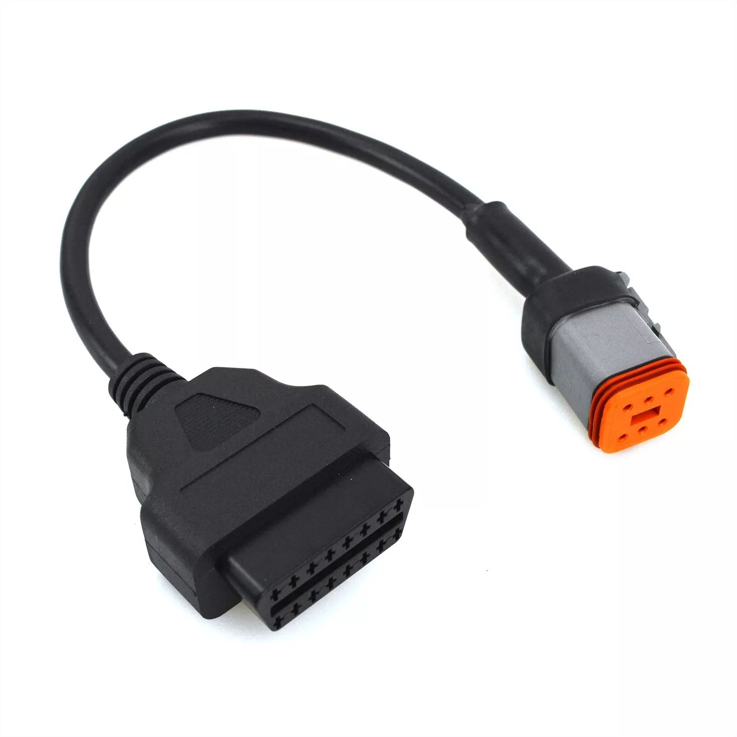 6 Pin to OBD2 OBDII Diagnostic Scanner Adapter Cable for Harley Davidson