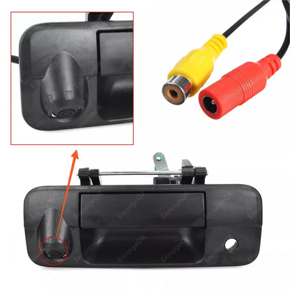 Rear View Backup Camera w/Tailgate Handle For Toyota Tundra 2007-2013