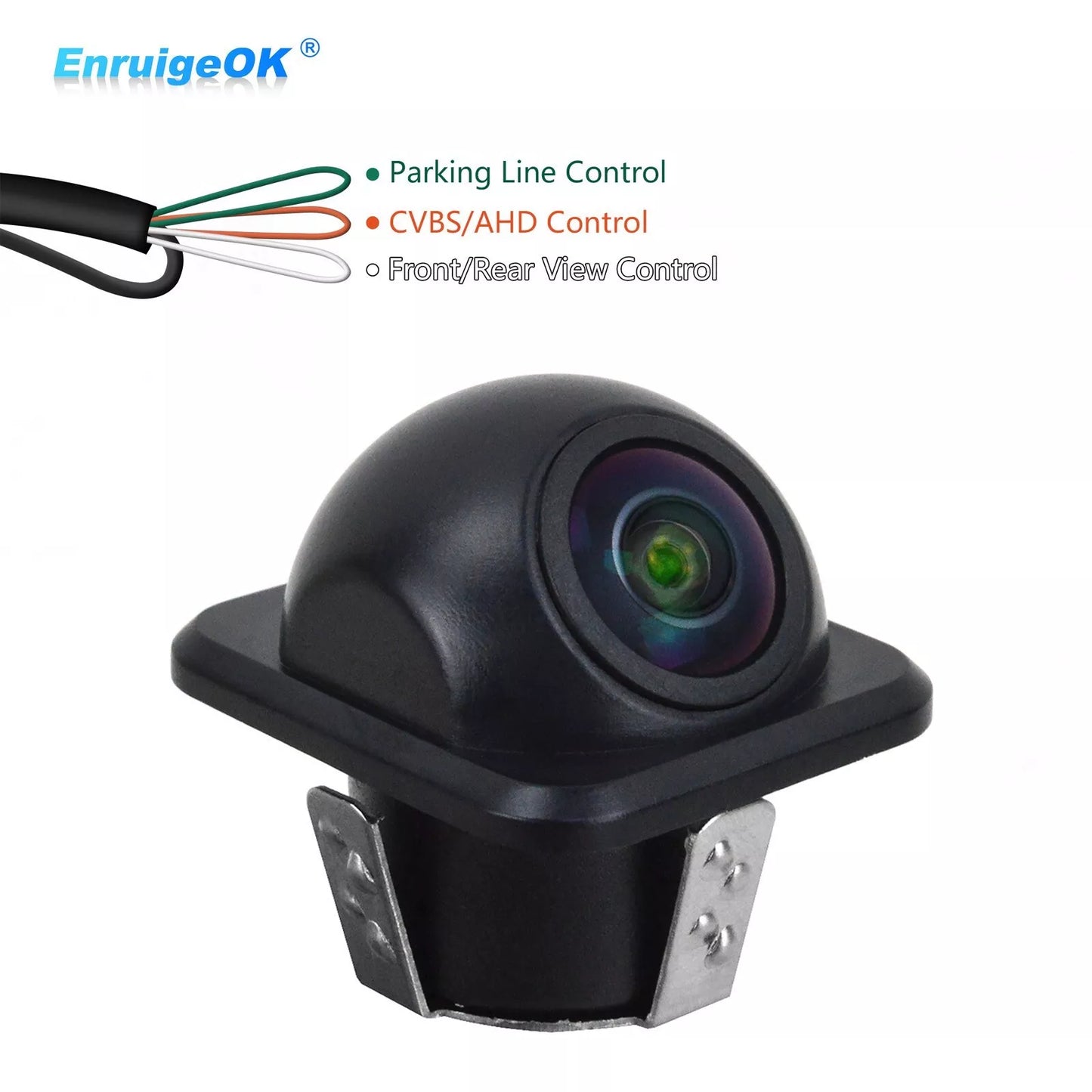 Car Rear View Backup Reverse Camera 120° AHD Night Vision Waterproof Parking Cam