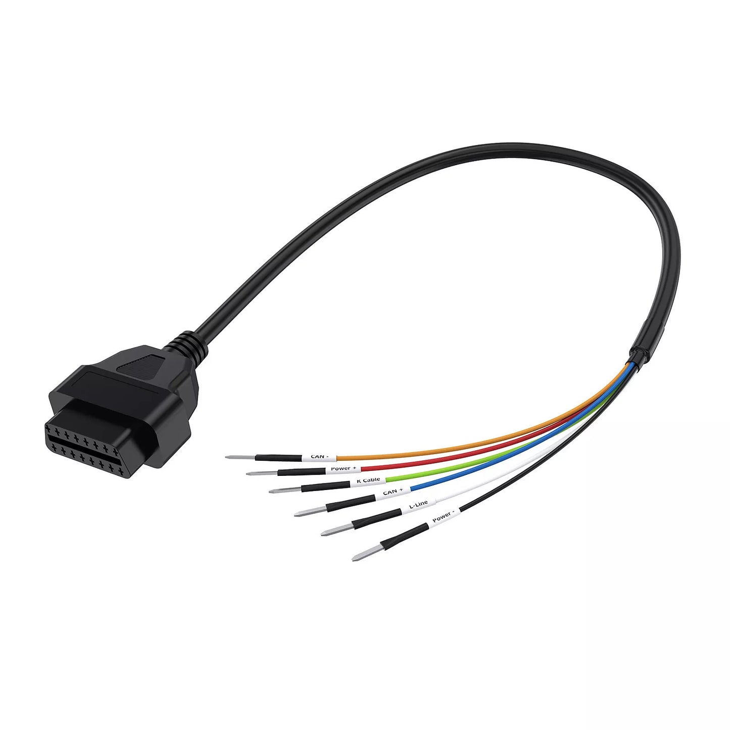 K+CAN Universal OBDII OBD2 16PIN Cable Diagnostic Scanner Adapter For Motorcycle