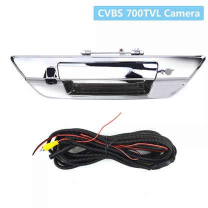 For Toyota Hilux Revo 2015-2021 Chrome Tailgate Handle Rear View Backup Camera