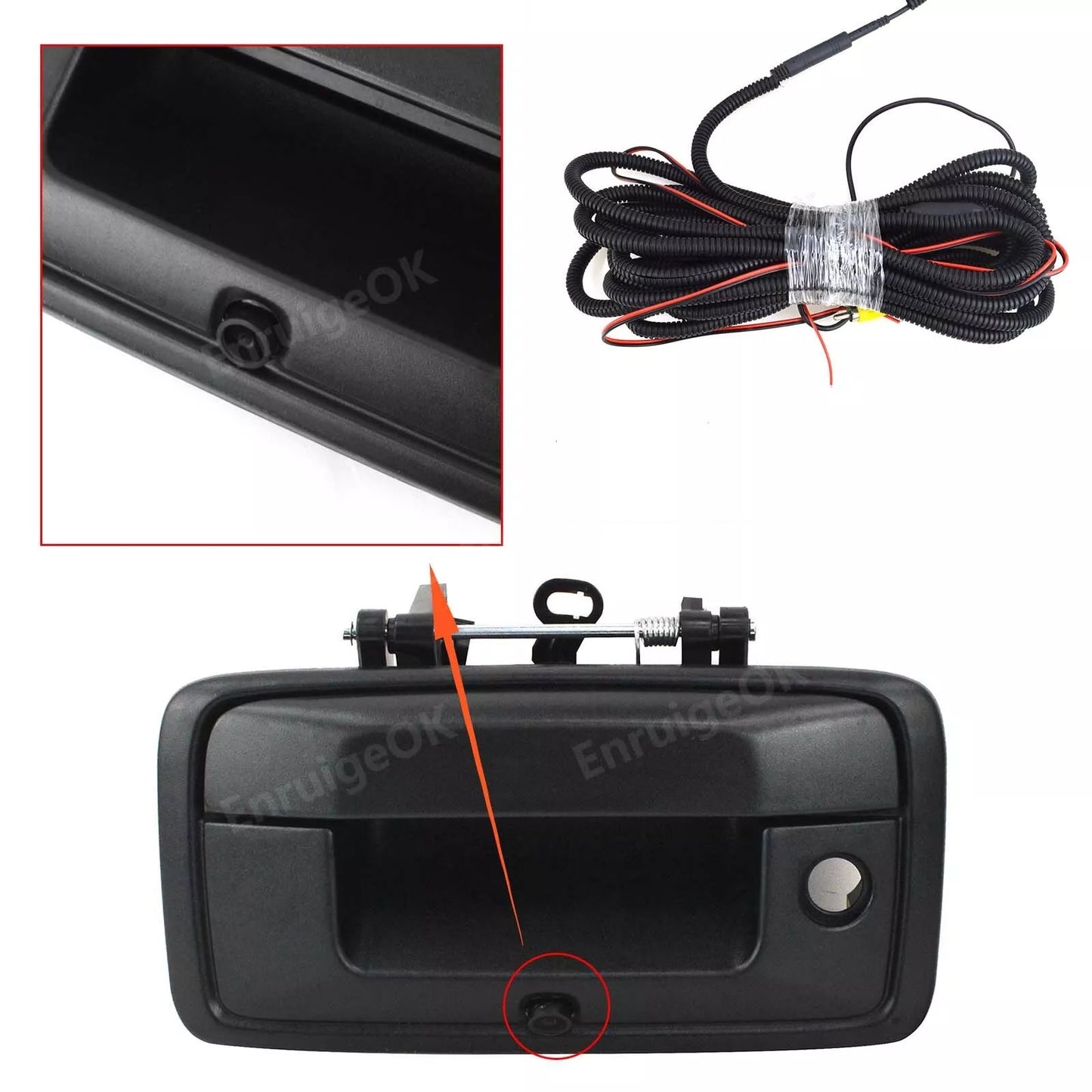 For 2014-2015 Chevrolet Silverado GMC Sierra Rear View Backup Camera +7" Monitor