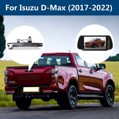 Tailgate Handle Rear View Backup Camera Kit for Isuzu D-Max Dmax 2017-2022