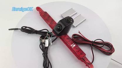 Universal Flat Surface Mount Brake Light Reversing Camera for RV Cargo Van Bus