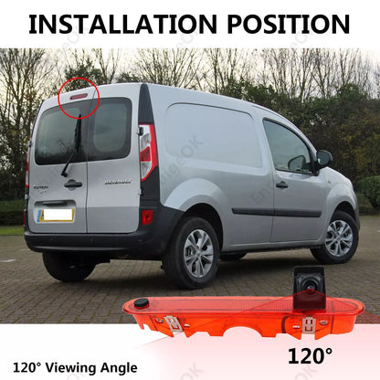 Brake Light RearView Reversing Camera Kit for Renault Kangoo Mercedes-Benz Citan