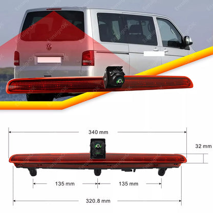 High-Level Brake Light Backup Camera For VW Transporter T5 Caravelle 2003-2016