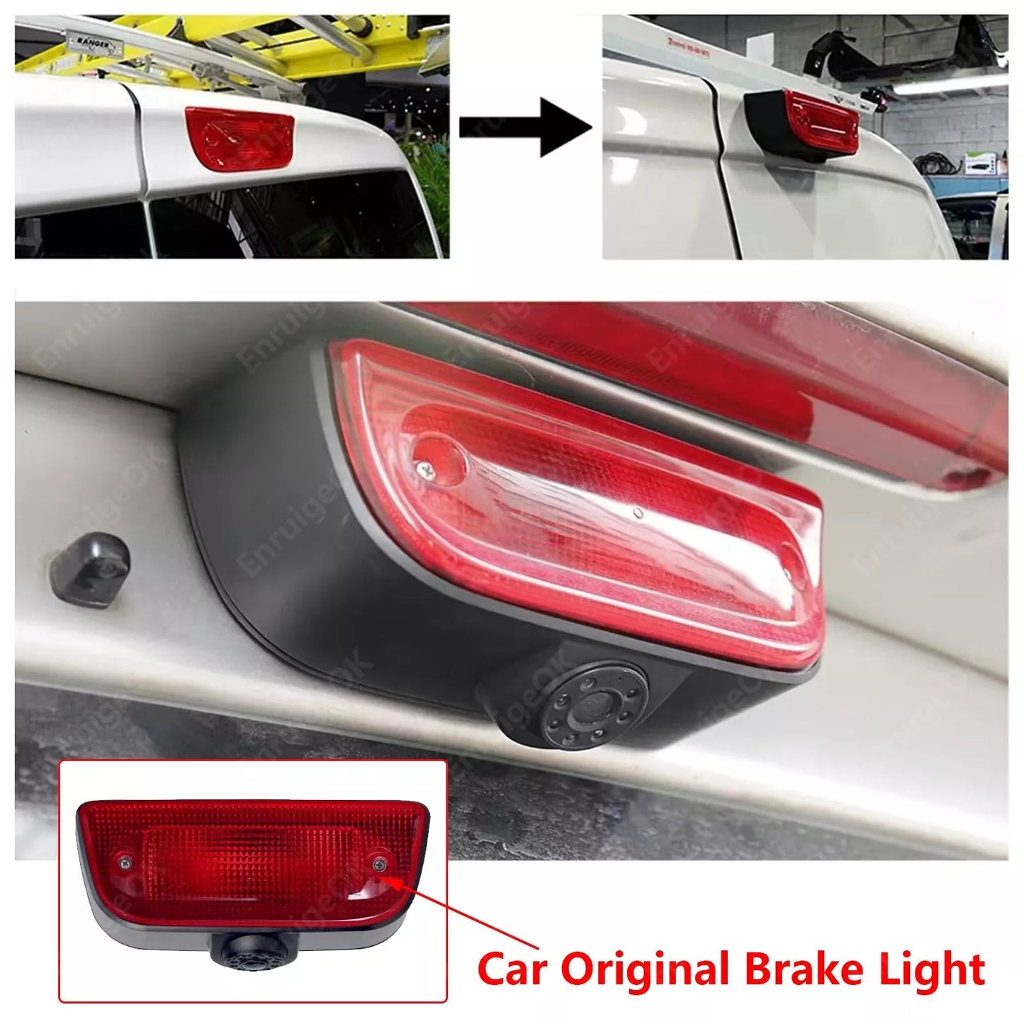 Brake Light Rear View Reverse Parking Backup Camera for Nissan NV200 (2010-2017)