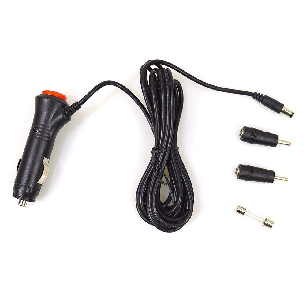 12V DC Car Charger Power Suppy Cable Cord Cigarette Lighter Plug 5.5mm x 2.1mm