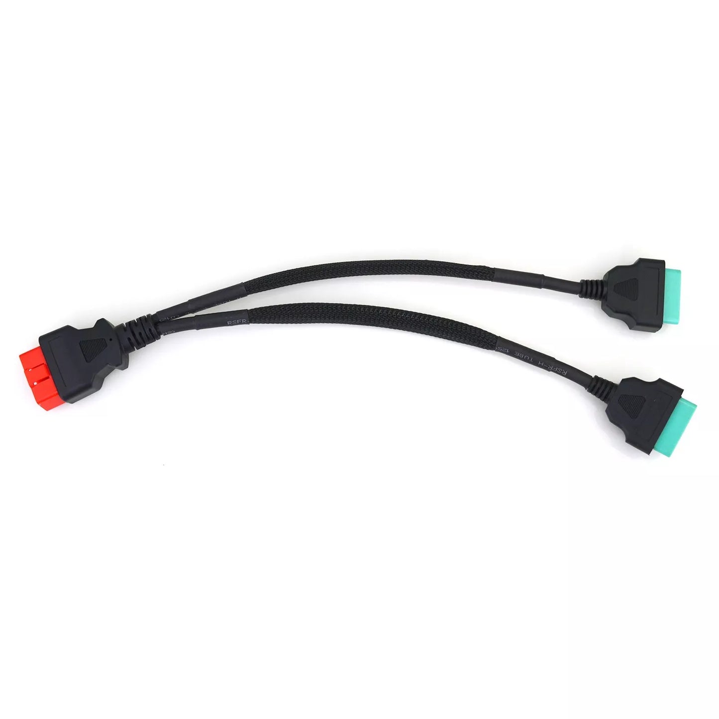 OBD2 OBDII Splitter Extension Cable 16pin Male to Dual Female Y Cable 30cm (1ft)-