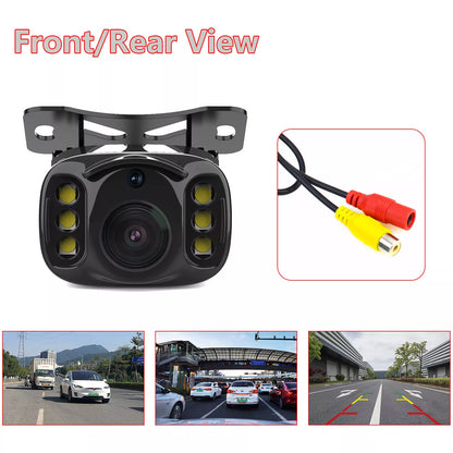 Car Rear View Backup Camera 6 LED Night Vision US License Plate CMOS 100°