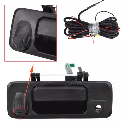 Tailgate Handle Backup Camera for Toyota Tundra 2014-2020 + 4.3'' Mirror Monitor