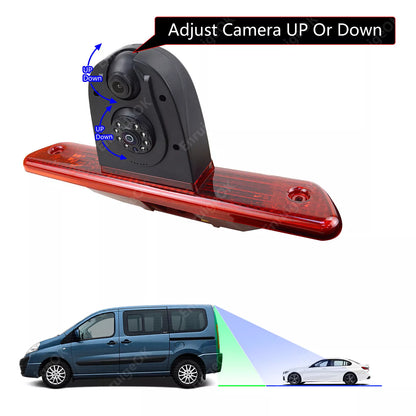 Dual Lens Brake Light Reversing Camera Kit for Peugeot Expert Citroen Dispatch