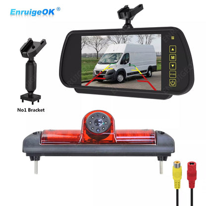 Brake Light Rear View Camera Kit for Fiat Ducato Peugeot Boxer Citroen Relay