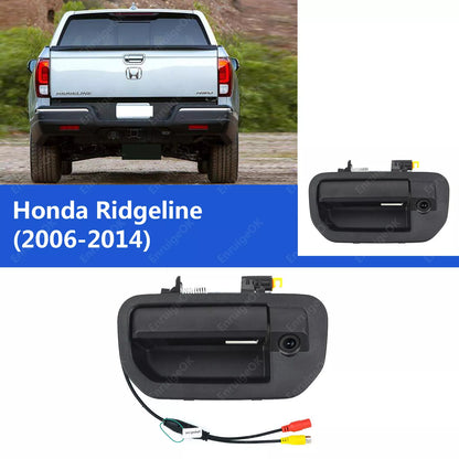 Tailgate Handle with Backup Camera For Honda Ridgeline 2006-2014 + Monitor Kit