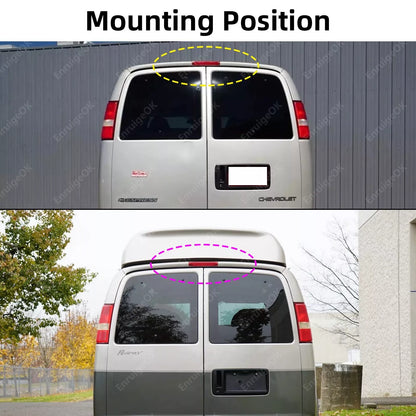 4.3'' Mirror Monitor Reversing Backup HD Camera For Chevy Express Van GMC Savana