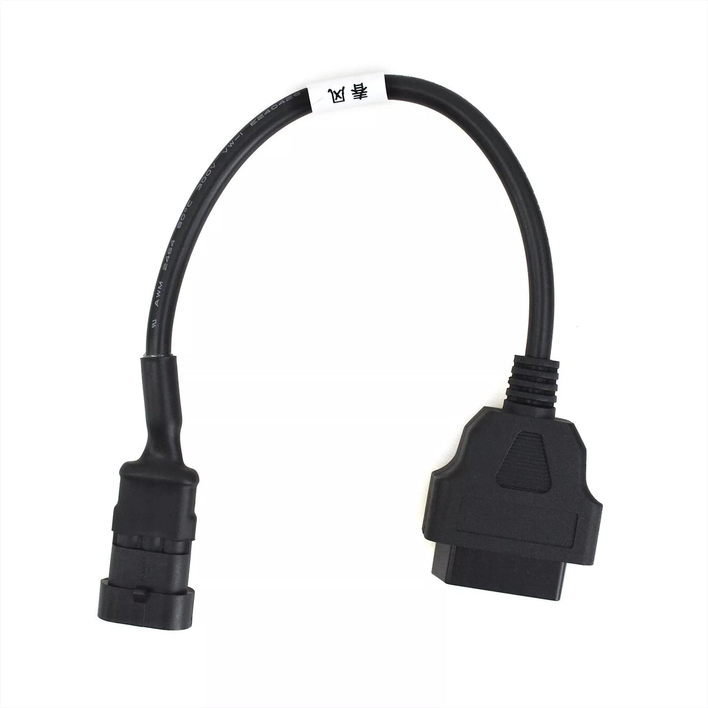 For KYMCO 3PIN To 16Pin OBD2 Motorcycle Cable Adapter Diagnostic Scan Connector