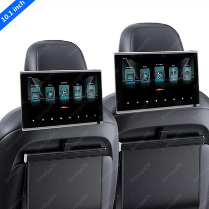 Car Headrest Monitor Touchscreen Rear Seat Player With Wireless Bluetooth WIFI