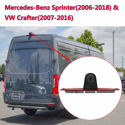 Rear Brake Light Reversing Camera for Mercedes-Benz Sprinter VW Crafter Van