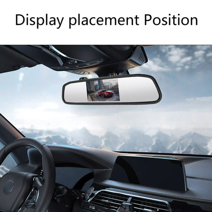 Color TFT LCD 4.3 Inch Car Rear View Mirror Monitor for Parking Rear View Camera