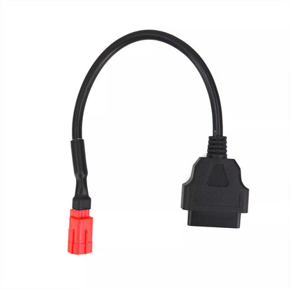 For HONDA Motorcycle 6 Pin to OBD2 16 Pin Diagnostic Scanner Adaptor Cable Tool