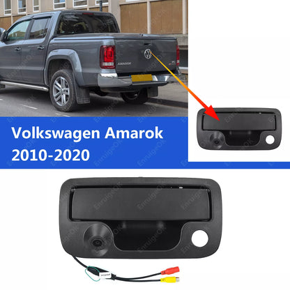 For 2010-2020 Volkswagen VW Amarok Tailgate Handle Rear View Backup Camera Kit