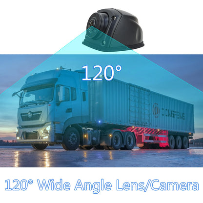 Side View Parking Camera AHD 1080P Night Vision Waterproof for Heavy Duty Truck