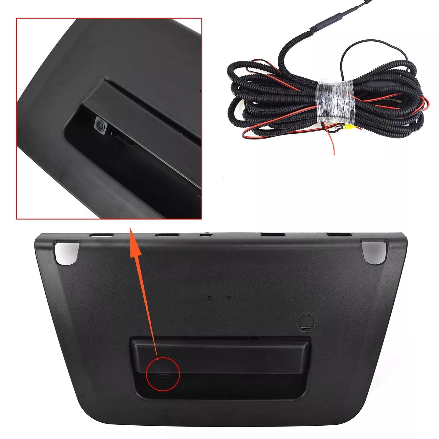 Tailgate Handle with Rear View Backup Camera For Nissan Frontier 2013-2020