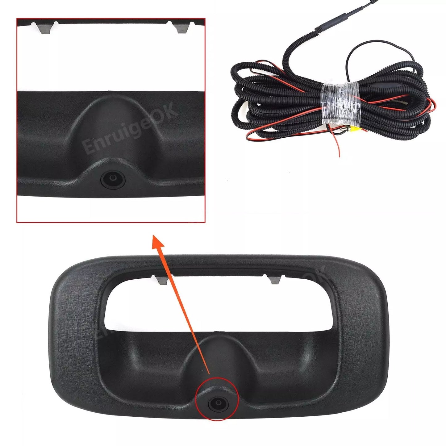 For 1999-2007 Chevrolet Silverado GMC Sierra Rear View Backup Camera+7'' Monitor