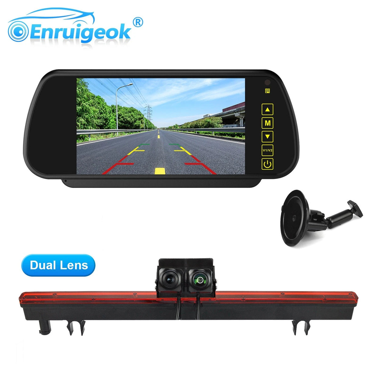 Iveco Daily 2024+ Dual CVBS Camera Kit with 7" Monitor