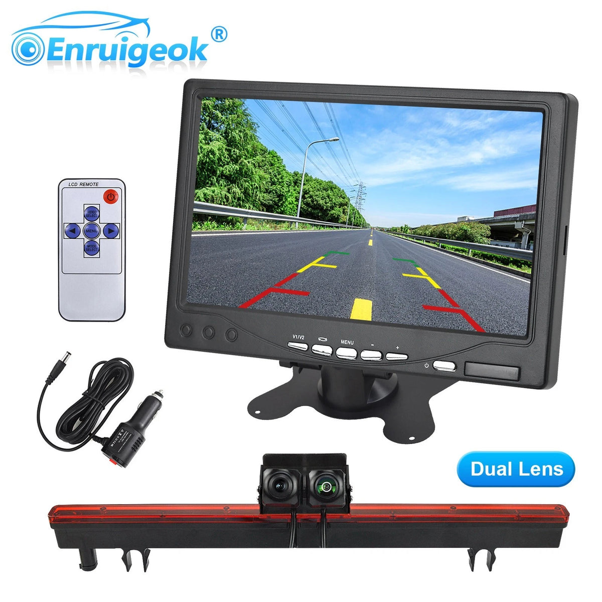 Iveco Daily 2024+ Dual CVBS Camera Kit with 7" LCD Monitor