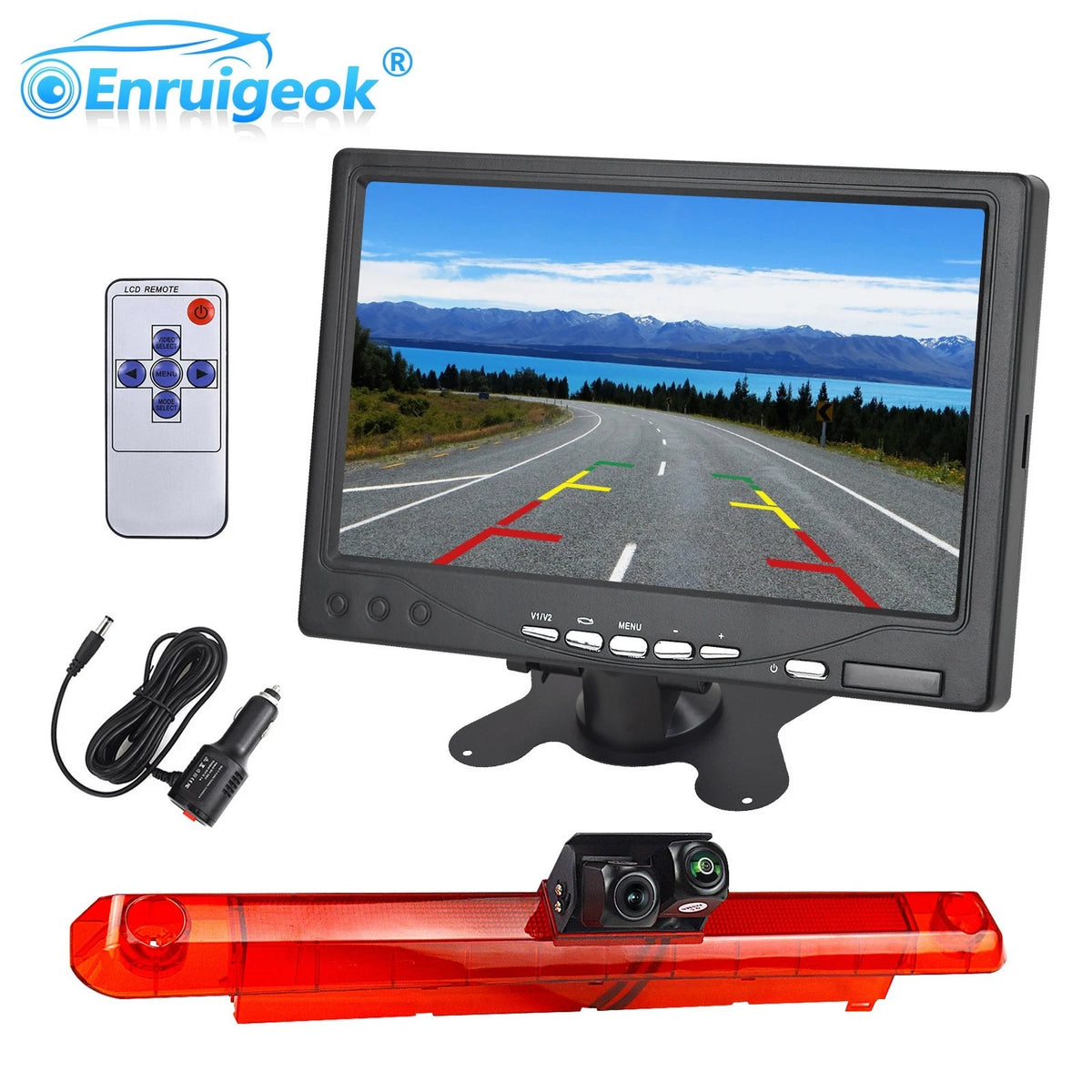 Master IV & Interstar Dual CVBS Camera Kit with 7" LCD Monitor