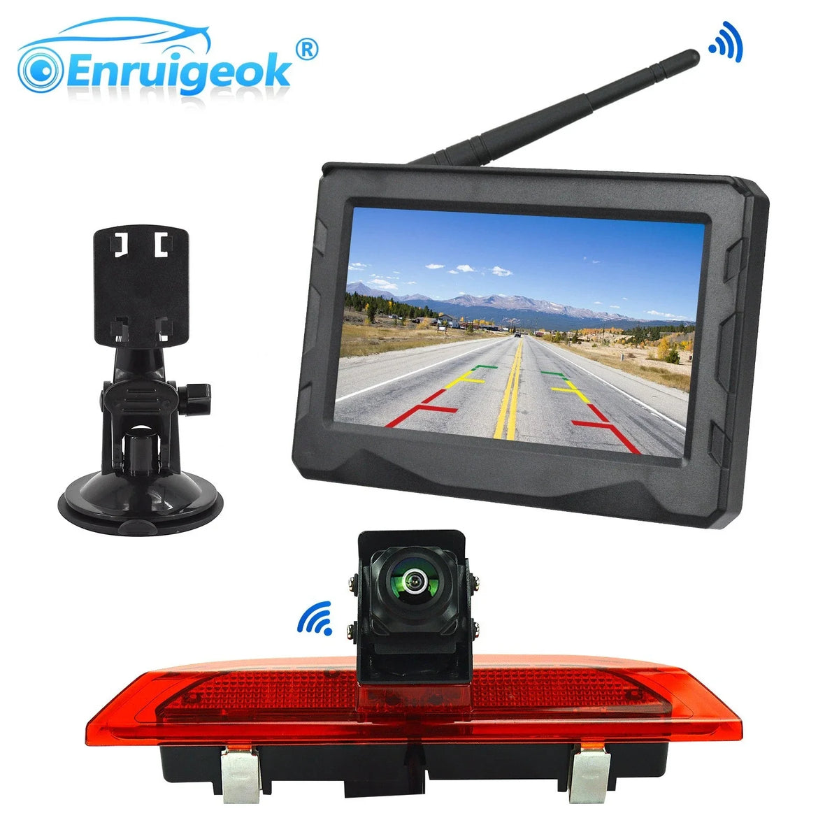 Ford Transit Connect & Courier Wireless Camera Kit – 4.3" Monitor