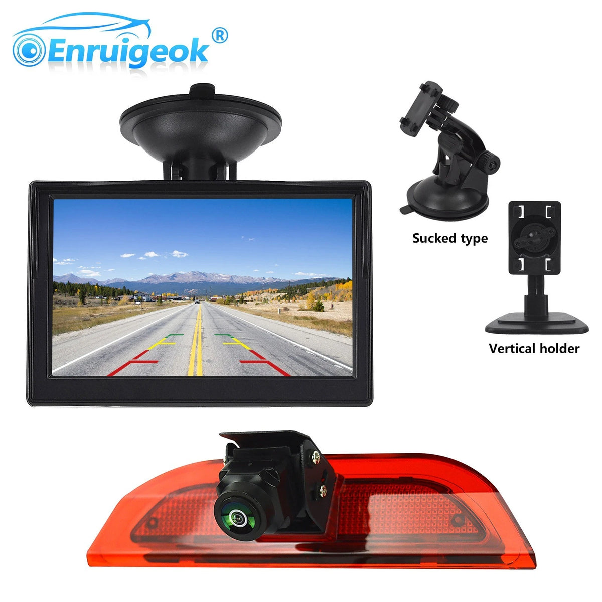Ford Courier Brake Light Camera Kit with 5" IPS Monitor