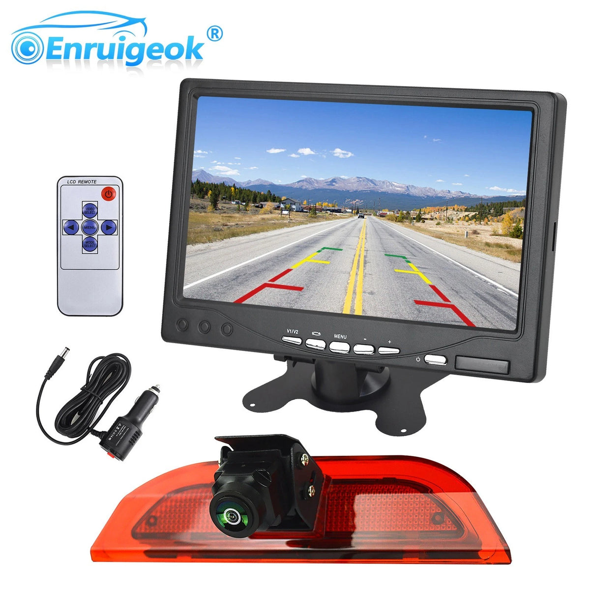 Ford Connect & Courier CVBS Camera Kit with 7" LCD Monitor